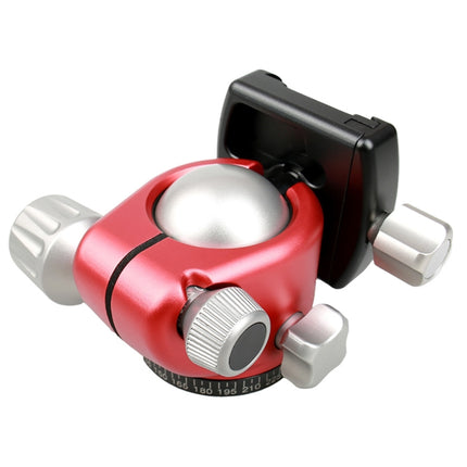 FITTEST X4 Low Center of Gravity High Locking Force Panoramic Ball Head with Quick Release Plate for DSLR & Digital Cameras, Load Max 10kg