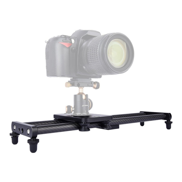 YELANGU L40T 40cm Carbon Fiber Slide Rail Track for SLR Cameras / Video Cameras, L40T 40cm