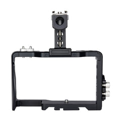 YELANGU C6 Camera Video Cage Handle Stabilizer for Sony A6000 / A6300 / A6500 / A6400, Handle Stabilizer