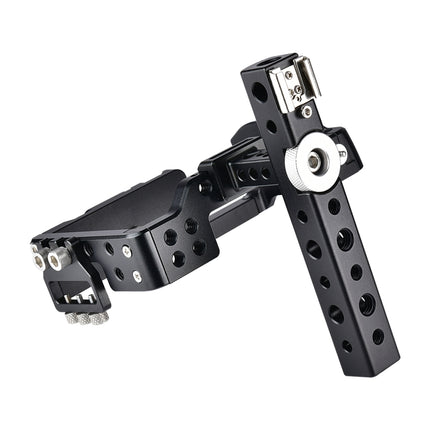 YELANGU C6 Camera Video Cage Handle Stabilizer for Sony A6000 / A6300 / A6500 / A6400, Handle Stabilizer