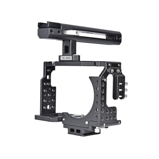 YELANGU CA7 YLG0908A Handle Video Camera Cage Stabilizer for Sony A7K / A72 / A73 / A7S2 / A7R3 / A7R2 / A7X, YLG0908A