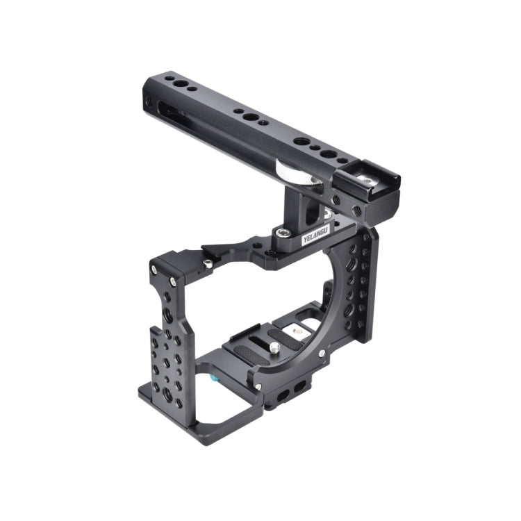 YELANGU CA7 YLG0908A Handle Video Camera Cage Stabilizer for Sony A7K / A72 / A73 / A7S2 / A7R3 / A7R2 / A7X, YLG0908A