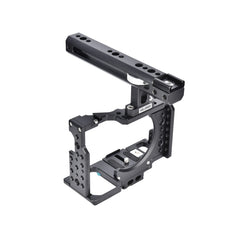 YELANGU CA7 YLG0908A Handle Video Camera Cage Stabilizer for Sony A7K / A72 / A73 / A7S2 / A7R3 / A7R2 / A7X, YLG0908A