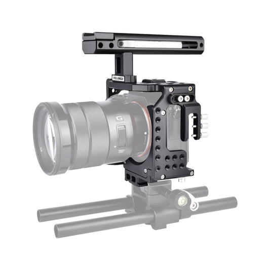 YELANGU CA7 YLG0908A Handle Video Camera Cage Stabilizer for Sony A7K / A72 / A73 / A7S2 / A7R3 / A7R2 / A7X, YLG0908A