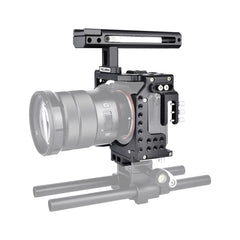 YELANGU CA7 YLG0908A Handle Video Camera Cage Stabilizer for Sony A7K / A72 / A73 / A7S2 / A7R3 / A7R2 / A7X, YLG0908A