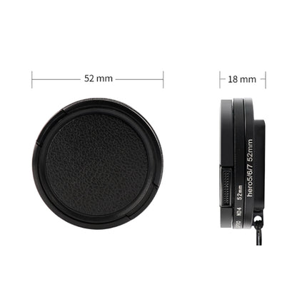 RUIGPRO for GoPro HERO 7/6 /5 Professional 52mm CPL Lens Filter with Filter Adapter Ring & Lens Cap, CPL Lens