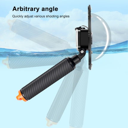 RUIGPRO Floating Hand Grip Dome Port Underwater Diving Camera Lens Transparent Cover for DJI Osmo Action