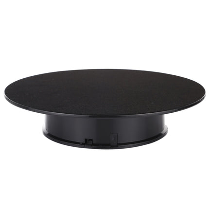 25cm 360 Degree Electric Rotating Turntable Display Stand Video Shooting Props Turntable for Photography, Load 3kg, Powered by Battery, 25cm/Powered by Battery(B), 25cm/Powered by Battery(BW), 25cm/Powered by Battery(W)