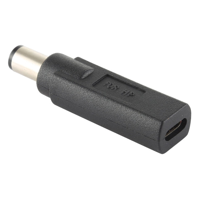 Adaptador de conector USB-C/Tipo-C hembra a conector macho de 7,4 x 5,0 mm para HP, 7,4 x 5,0 mm (HP)