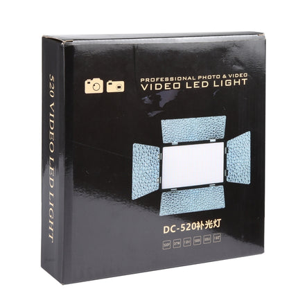 LED01 520 LEDs 4100LM Professional Vlogging Photography Video & Photo Studio Light for Canon / Nikon DSLR Cameras