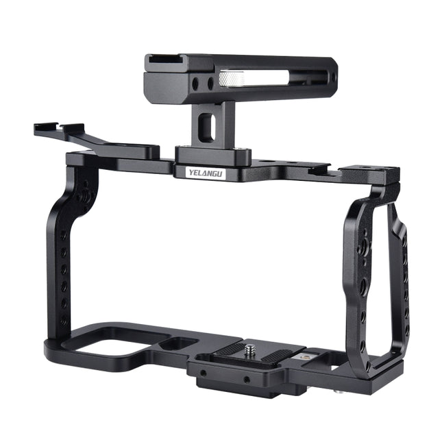 YELANGU C9-A YLG0911A Handle Video Camera Cage Stabilizer for DJI BMPCC 4K, C9-A