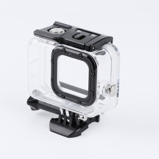 For GoPro HERO8 Black 45m Waterproof Housing Protective Case with Buckle Basic Mount & Screw, For GoPro HERO8 Black