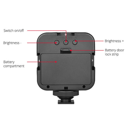 YELANGU LED01 49 LED Video Light for Camera / Video Camcorder, Video Light