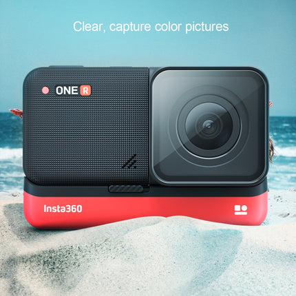 Película de vidrio templado para lente y pantalla LCD para Insta 360 One R 4K, para Insta 360 One R 4K