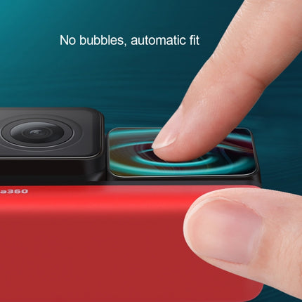 Película de vidrio templado para lente y pantalla LCD para Insta 360 One R 4K, para Insta 360 One R 4K