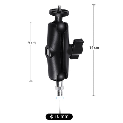 M10 9cm Connecting Rod Fixed Motorcycle Mount Holder with Tripod Adapter & Screw for GoPro, Insta360, DJI and Other Action Cameras, M10 9cm Connecting Rod Holder