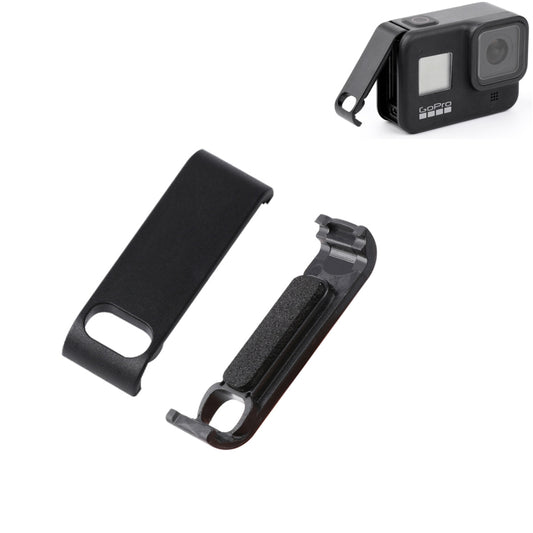 Sports Camera Rechargeable Battery Replacement Cover Side Cover for GoPro HERO8, Side Cover for GoPro HERO8