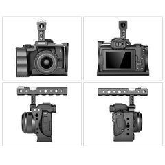 YELANGU C14 YLG0714A Video Camera Cage Stabilizer with Handle for Canon EOS M50, YLG0714A