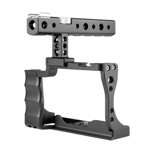 YELANGU C14 YLG0714A Video Camera Cage Stabilizer with Handle for Canon EOS M50, YLG0714A
