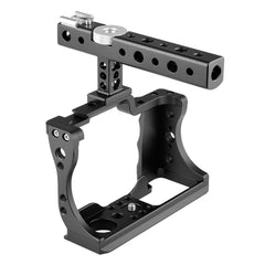 YELANGU C14 YLG0714A Video Camera Cage Stabilizer with Handle for Canon EOS M50, YLG0714A