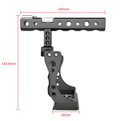 YELANGU C14 YLG0714A Video Camera Cage Stabilizer with Handle for Canon EOS M50, YLG0714A