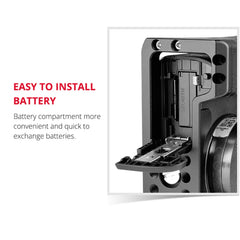 YELANGU C14-A YLG0714A-A Video Camera Cage Stabilizer for Canon EOS M50, YLG0714A-A