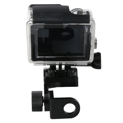 Motorcycle Rearview Mirror CNC Aluminum Alloy Stent Fixed Bracket Holder for GoPro, Insta360, DJI and Other Action Cameras