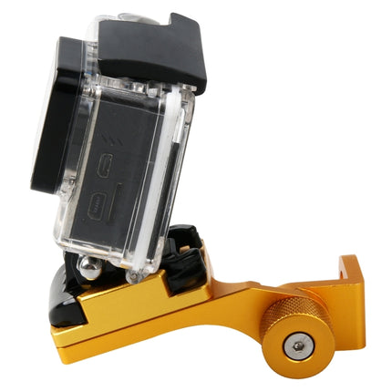 Motorcycle Rearview Mirror CNC Aluminum Alloy Stent Fixed Bracket Holder for GoPro, Insta360, DJI and Other Action Cameras