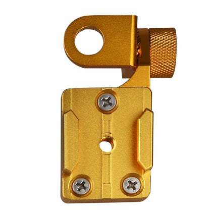 Motorcycle Rearview Mirror CNC Aluminum Alloy Stent Fixed Bracket Holder for GoPro, Insta360, DJI and Other Action Cameras