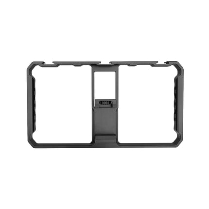 YELANGU  PC06 YLG0909A Vlogging Live Broadcast Smartphone Metal Cage Video Rig Filmmaking Recording Handle Stabilizer Bracket for iPhone, Galaxy, Huawei, Xiaomi, HTC, LG, Google, and Other Smartphones, YLG0909A