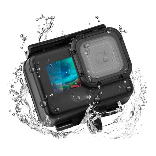 50m Waterproof Housing Protective Case with Buckle Basic Mount & Screw for GoPro HERO10 Black / HERO9 Black, 50m Waterproof Case