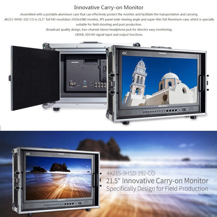 SEETEC 4K215-9HSD-CO 1920x1080 21.5 inch SDI / HDMI Full HD Director Box Camera Field Monitor