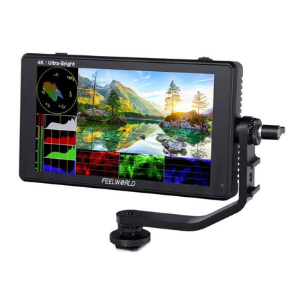 FEELWORLD LUT6 1920x1080 2600 nits 6 inch IPS Screen HDMI 4K Touch Control Camera Field Monitor