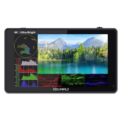 FEELWORLD LUT6S 1920x1080 2600 nits 6 inch IPS Screen HDMI 4K Touch Screen SDI HDI Camera Field Monitor