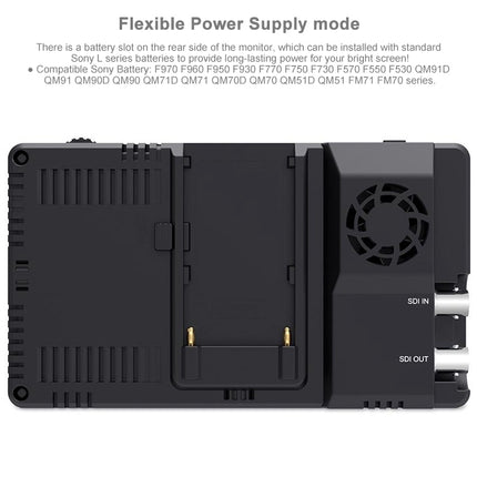 FEELWORLD LUT6S 1920x1080 2600 nits 6 inch IPS Screen HDMI 4K Touch Screen SDI HDI Camera Field Monitor