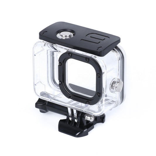 45m Waterproof Housing Protective Case with Buckle Basic Mount & Screw For GoPro HERO10 Black / HERO9 Black, For GoPro HERO9 Black