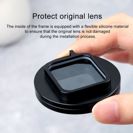 RUIGPRO for GoPro HERO10 Black / HERO9 Black Professional 52mm UV Lens Filter with Filter Adapter Ring & Lens Cap