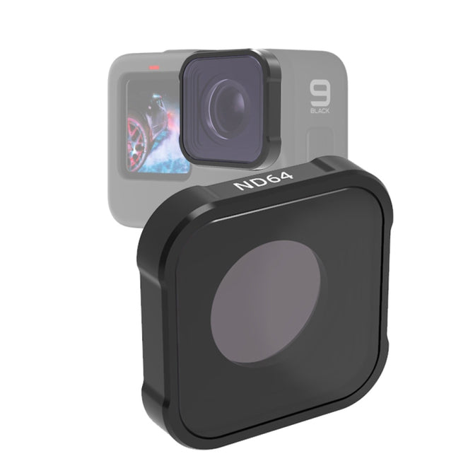 JSR KB Series ND64 Lens Filter for GoPro HERO13 Black /12 Black /11 Black /10 Black /9 Black, ND64