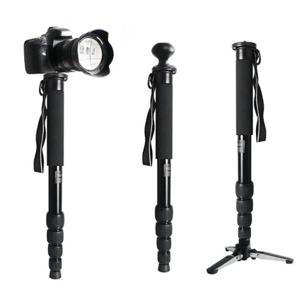 BEXIN MAS285 Portable Travel Outdoor DSLR Camera Aluminum Alloy Monopod Holder
