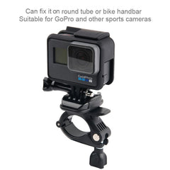 GP435 Small Size Bicycle Motorcycle Handlebar Fixing Mount for GoPro, Insta360, DJI and Other Action Cameras, GP435