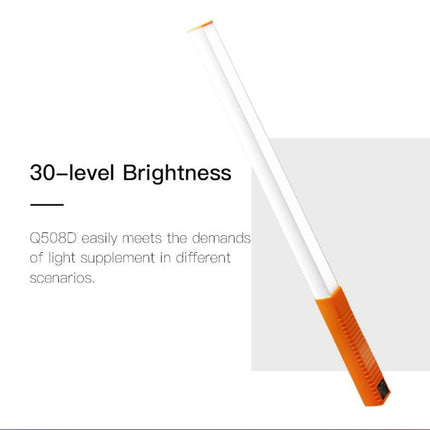 LUXCeO Q508D Dual Color Temperature Photo LED Stick Video Light Handheld LED Fill Light Flash Lighting Lamp, Q508D