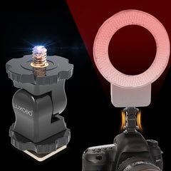 LUXCeO PA1 Camera Universal Hot Shoe Holder Damping Ball-Head Bracket, PA1