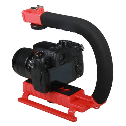 YELANGU S2-1 C-shaped  Video Handle DV Bracket Stabilizer for All SLR Cameras and Home DV Camera