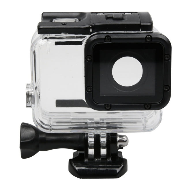 For GoPro HERO5 Skeleton Housing Protective Case Cover with Buckle Basic Mount & Lead Screw, Need to Disassemble Lens, with Buckle Basic