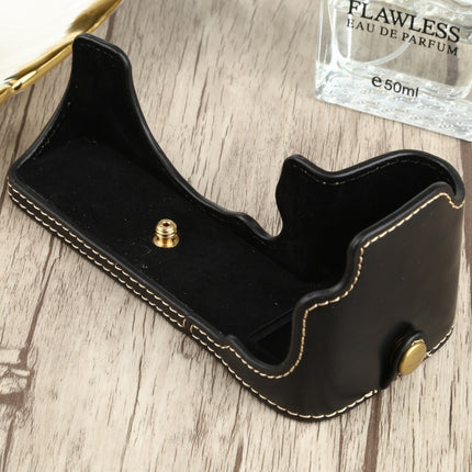 1/4 inch Thread PU Leather Camera Half Case Base for FUJIFILM X-S10
