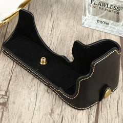 1/4 inch Thread PU Leather Camera Half Case Base for FUJIFILM X-S10