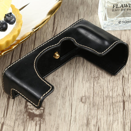 1/4 inch Thread PU Leather Camera Half Case Base for FUJIFILM XE4