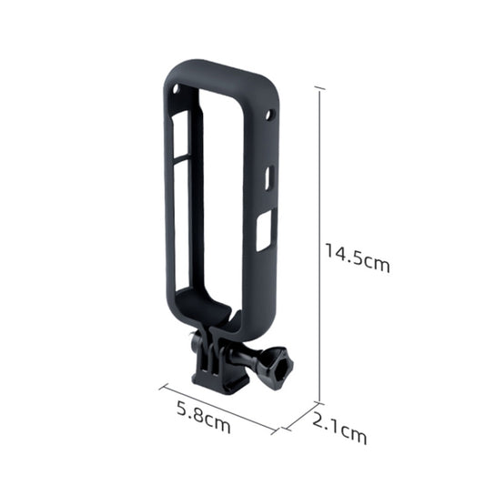 PC Plastic Protective Frame Mount Cage with Tripod Base Adapter for Insta360 One X2, For Insta360 One X2