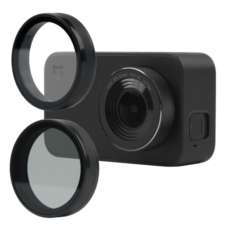 For Xiaomi Mijia Small Camera 38mm UV Protection + ND Dimmer Lens Filter, ND + UV Filter