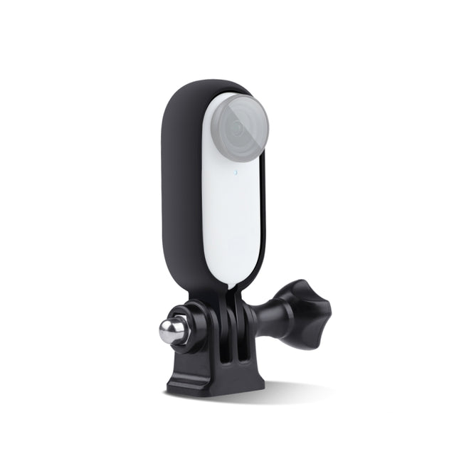 Plastic Protective Frame Mount Cage with Tripod Base Adapter for Insta360 GO 2, For Insta360 GO 2